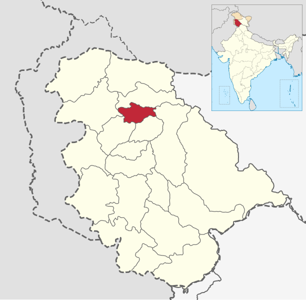 File:Jammu and Kashmir Srinagar district.svg