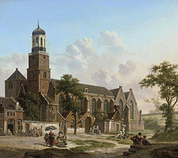 Nicolaïkerk in de 19e eeuw