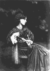 Jane Burden luc'hskeudennet gant John Robert Parsons (1865)