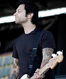 Joe Principe performing at Warped Tour 2006 in Marysville, CA.