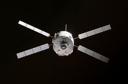 Jules Verne ATV at ISS, 2008