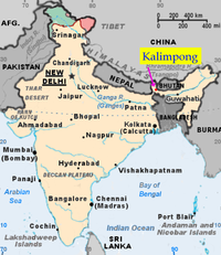 Lokasi Kalimpong