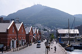 Utsikt fra Hakodate-fjellet.