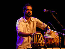 Karsh Kale tritt im Januar 2009 in Bangalore auf