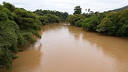 Beaufort Bölgesi'nde görüldüğü gibi Padas Nehri