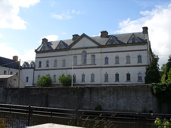 King House - viewing from Pleasure Grounds (Town Park), Boyle