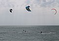 * Nomination Kitesurfing in Sochi, Adlersky City District --Sergei Kazantsev 18:59, 21 April 2015 (UTC) Comment Please look at the horizon:the picture is slightly tilted.--PIERRE ANDRE LECLERCQ 21:38, 21 April 2015 (UTC)  Done The horizon is corrected. It is turned on 0,75 degrees.--Sergei Kazantsev 18:29, 22 April 2015 (UTC) it's better thank youv but there is some dust. See my note--PIERRE ANDRE LECLERCQ 09:48, 25 April 2015 (UTC)  Done. Dust spot removed. Merci à Pierre pour la relation attentive.--Sergei Kazantsev 05:59, 26 April 2015 (UTC)*Good quality.--PIERRE ANDRE LECLERCQ 07:46, 1 May 2015 (UTC) * Promotion {{{2}}}