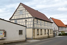 Half-timbered house in Kleinsteinach