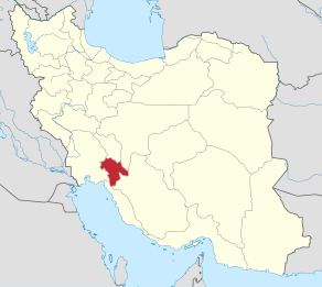 Kohgiluyeh ja Boyer-Ahmad Iranissa.svg