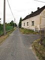 Čeština: Ulice v Krupé. Okres Kolín. English: Street in Krupá village, Kolín District, Czech Republic.