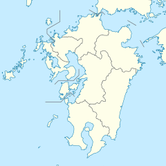 苅田港の位置（九州内）