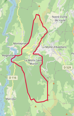 La Motte-Saint-Martin - Localizazion