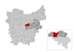 Laarne - Carte