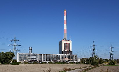 So kommt man zu Wärmekraftwerk Korneuburg mit den Öffentlichen - Mehr zum Ort Hier