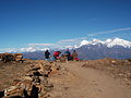 लाङटाङ स्थित हिमालय रेन्जको मनोरम दृश्य
