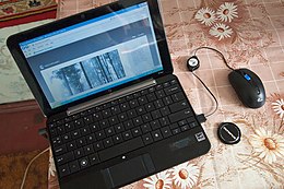 Laptop, Small notebook, Netbook, Rostov-on-Don, Russia.jpg
