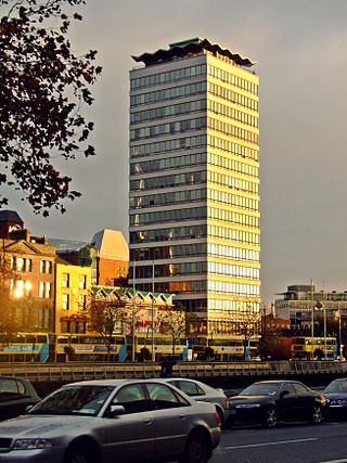 <span class="mw-page-title-main">Liberty Hall</span> Building on Dublins northside, formerly tallest structure in Dublin