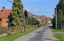 Litomyšl, Suchá, side street.jpg