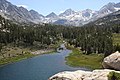 Little Lakes Valley from Mack Lake