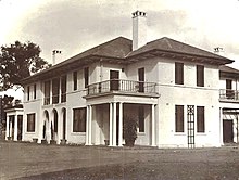 The Lodge, soon after completion in 1927 Lodge 1927.jpg