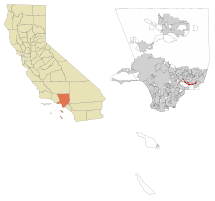 Location of Industry in Los Angeles County, California.