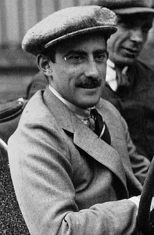 Louis Zborowski at the 1922 French Grand Prix (2) (cropped)