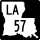 Louisiana Highway 57 jelző