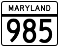 File:MD Route 985.svg