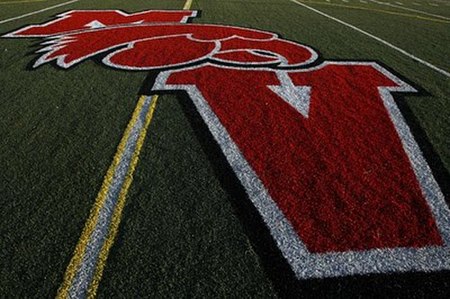 MVHS Logo on field