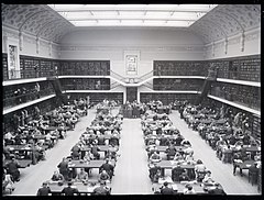 Main reading room, Mitchell Building, 1943