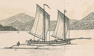 Jellore with 2 lug sails. Malay Jellore with two lug sails.jpg