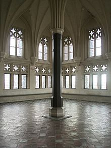 Summer Refectory in the Grand Masters' Palace, Malbork Castle Malbork Refektarz Letni 02.jpg