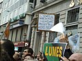 Manifestación polo incendio das Fragas do Eume