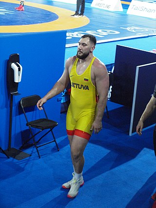 <span class="mw-page-title-main">Mantas Knystautas</span> Lithuanian wrestler (born 1994)