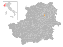Localisation de Busano