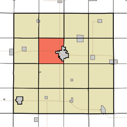 Map highlighting Maple River Township, Carroll County, Iowa.svg