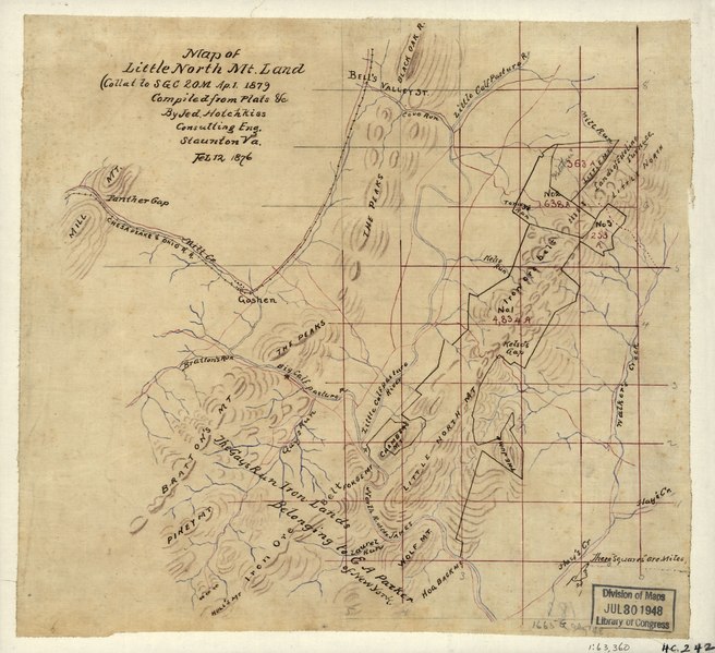 File:Map of Little North Mt. land (collat to SGC 20m Ap. 1, 1879) LOC 2005625149.tif