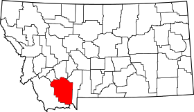 Localisation de Comté de Madison(Madison County)