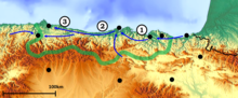 Miniatuur voor Bestand:Map of The War in the North - 1937 - Blank.png