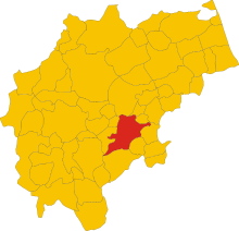 Localisation de San Ginesio