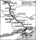 Vorschaubild für Bahnstrecke Santos–Jundiaí