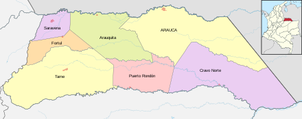 Municipalities of Arauca