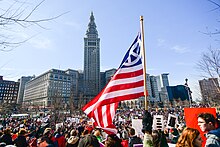 Rally at Public Square in Cleveland, Ohio March for Our Lives (39216135120).jpg