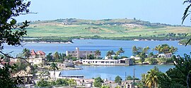 View of Mariel and the harbor.