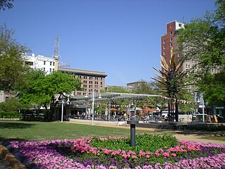 Market Square Park park in Houston, Texas