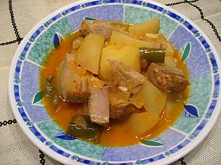 <span class="mw-page-title-main">Tuna pot</span> Fish and potato stew
