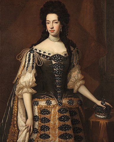 Maria Beatrice Anna Margherita Isabella d’Este aka Mary of Modena as Queen of England