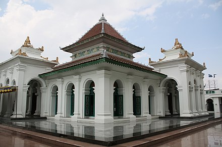 Great Mosque of Palembang. Once the seat of the Srivijaya Empire and the Palembang Sultanate, Palembang remains the capital and economic center of the province