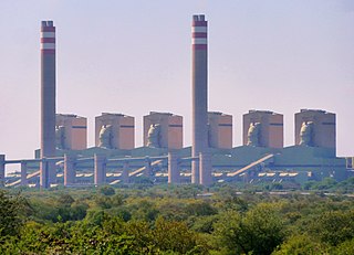 Matimba Power Station power plant in South Africa