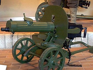 <span class="mw-page-title-main">PM M1910</span> Heavy machine gun